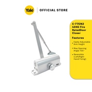 Yale C-77EN SIZE 2 (C-77EN2) 40KG Fire Rated Door Closer (Silver)