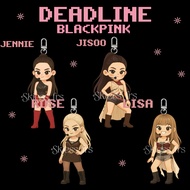 BLACKPINK KEYCHAIN "DEADLINE"