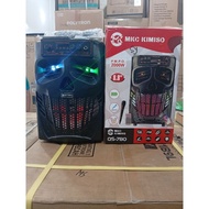 SPEAKER PORTABLE KIMISO QS-780 UKURAN 8.8 INCH