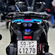 Audi SH20-25 3D batman rear view with A8pro V2 app with led panel installed like Zin 8 MONTHS