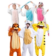 animal costume kids flora fauna costume kids Kartun ibu bapa-anak dewasa kucing putih kanggaru piyam