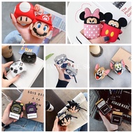 Cartoon case Bluetooth Headset Case Airpods 1 2 Pro case Earphone 3D Anime Cover Airpods Cases