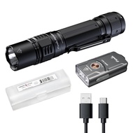 PD36R Pro Tactical Flashlight and Backup Light Kit, 2800 Lumen USB-C Rechargeable E03R V2.0 EDC Keyc