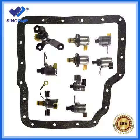 JF506E Shift Solenoid Set Gasket Transmission For Ford Mazda 2002-2005 2.5L Car Accessories