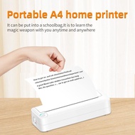 Portable Mini Thermal Printer A4 Paper Photo Printer From Mobile Phone WiFi Wireless Bluetooth Document Office A4 Printer