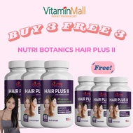 [TODAY SPECIAL DEALS!! BUY 3 FREE 3😍] 6 x Hair Plus II Hair Supplement For Woman, Man - Stop Hair Lo