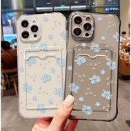 Flower SoftCase ATM Cardbiru For Realme Note 60 60x 50 Narzo N63 N61 10 N53 50A 50i GT 6 6T Neo6 SE 
