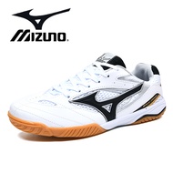 Mizuno 2024 รองเท้าแบดมินตันสำหรับสุภาพสตรี รองเท้าแบดมินตัน WAVE DRIVE 8 สำหรับทั้งหญิงและชายรองเท้