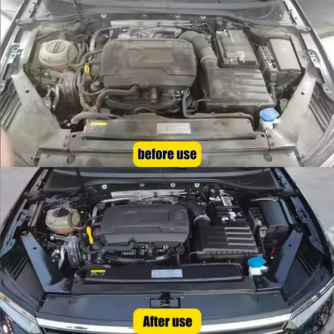 Car Engine Bay Cleaner Automobile Engine Oil Stain Remover Degreaser Waterless Wash Detailer Deconta