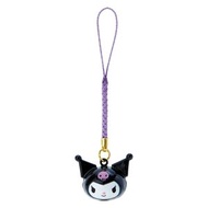 SANRIO - KUROMI 日版 手機繩 電話繩 鈴鐺 造型 吊飾 便攜 掛飾 酷洛米 庫洛米 可羅米 絕版