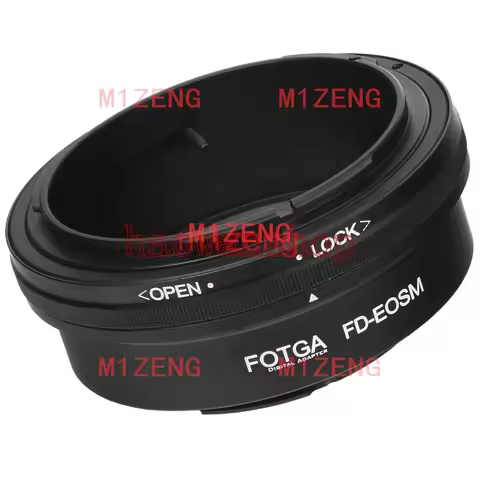 FD-EOSM adapter ring for canon FD FL mount Lens to canon EF-M EOSM/M2/M3/m5/M6/M10/m50/m100/m200 cam