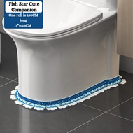 Pojok Toilet bowls kaset Tahan air Embun Pita perekat diri Tempel Stiker Penyegelan Rekaman kartun