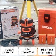 Máy Cân Bằng Laser 5 Tia Xanh Hukan T22 Full Hộp + Phụ Kiện Bảo Hành 6 Tháng
