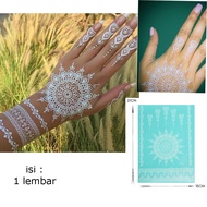 Bridal Tattoo Henna Sticker/ Bridal Tattoo/