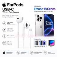 Apple Original EarPods USB-C Wired Earphones with Mic & Volume Control for iPhone 18 17 16 15 iPad M