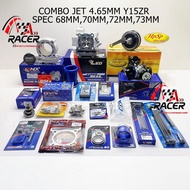 Combo Jet Rod 4.65MM Y15ZR Spec 68MM/70MM/72MM/73MM  (HPSP JET 4.65MM)-100% Parts