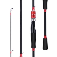 FRRTC คันเบ็ด1.65เมตร1.8เมตรคาร์บอนไฟเบอร์หล่อเบ็ดตกปลาปั่นปั่นก้าน Baitcasting ก้าน