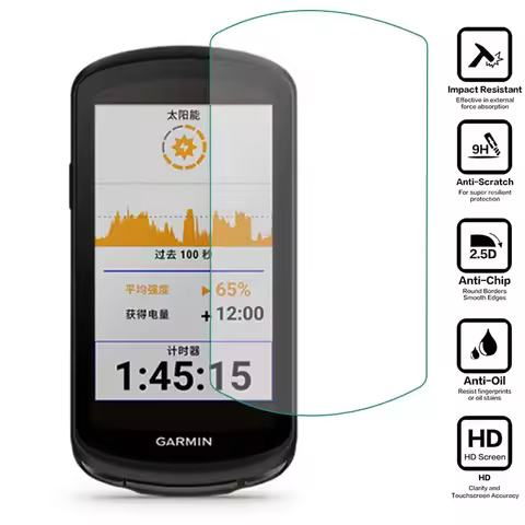Hard Glass Protective Film For Garmin edge 1040 (Solar) 1030 (Plus) Bicycle GPS Bike Computer Screen