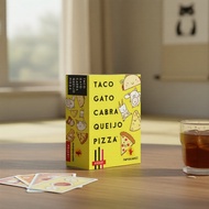 Family Fun Board Game - Taco Cat Goat Cheese Pizza Card Party Game Permainan Papan Keluarga - Permai