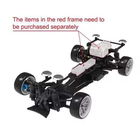 3RACING Sakura D6 Sport D6S KIT 1/10 RC Electric Remote Control Model Car Rear Drive Drift Car Frame