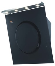威士汀 - 玻璃式抽油煙機 WRH60GB 600mm闊黑色強化玻璃 抽吸量900 (包基本送貨不包安裝)