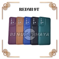 SOFTCASE REDMI 9T CASE LEATHER PRO SOFTCASE NEW-BENUA CAHAYA