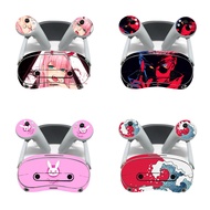 Vinyl Skin Sticker For Pico 4 Ultra VR Headset Controller PVC Decals Wrap Cover For Pico 4 Ultra VR 