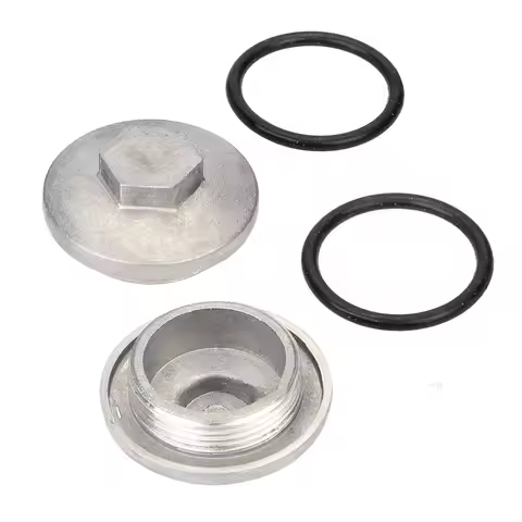 2pcs Scooter Oil Drain Plug Cover Rubber O Seal Ring for GY6 50 80CC GY6125 150 KYMCO Oil Drain Cove