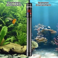MQ Titanium Alloy 500W Aquarium Heater for Salt and Fresh Water, Digital LED Display Submersible Hea