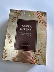 全新 Tonymoly Gold 24K Ginseng Snail Cream & Mask Set