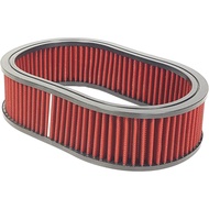 12" Super Flow Oval Air Cleaner Washable Filter For SBC BBC 350 454 472 12" L x 7.5" W x 3" H