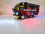 Srikandi/miniatur truk oleng kayu variasi lampu/truk oleng murah gratis ongkir/truk oleng termurah/m