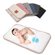 Baby Portable Foldable Washable Compact Travel Nappy Diaper Changing Mat Waterproof Floor Change Pla