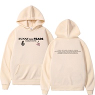Funny Little Fears Album Damiano David World Tour 2025 Harajuku Hoodie Unisex Hip-hop Pullove Winter
