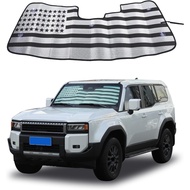 Windshield Sunshade Compatible with Toyota Land Cruiser 250 1958 Prado J250 LC250 2024 2025 Car Fron