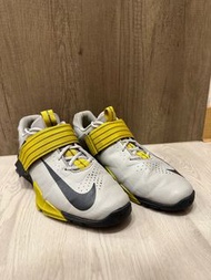 Nike Savaleos 舉重鞋 白黃 US11.5