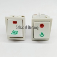 / Switch/Microswitch/Rocker Switch wide with Led SILTER TY BA02/TY BA03