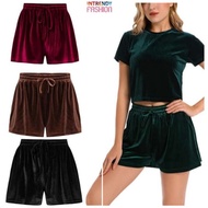 Velvet Shorts For Chubby Women.waist 28-46 Shorts For Women Women Shorts