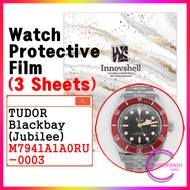 Protection Films for TUDOR Blackbay M7941A1A0RU-0003 (Jubilee) 3 sheets / Scratch &amp; Contamination Prevention Stickers Film / watch care