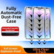 Mist Coating Privacy Screen Protector Dust-Free Warehouse Tempered Glass Film for iPhone 16 pro Max