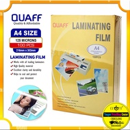 1 pack Quaff 125microns Laminating Film a4 - CEBULONG CUYI