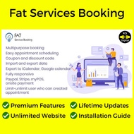 [Latest] Fat Services Booking - Automated Booking and Online Scheduling (Premium Version)