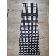 CARPET Ring MAT 150 X 50 COMPOST CARPET 150 X 50 ANTISLIP HOLE CARPET ANTI-SLIP CARPET