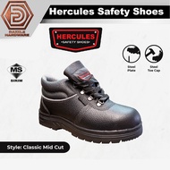 Hercules safety shoes R604 ( FS604 ) Cow leather safety shoes mid cut safety shoes kasut safety cons