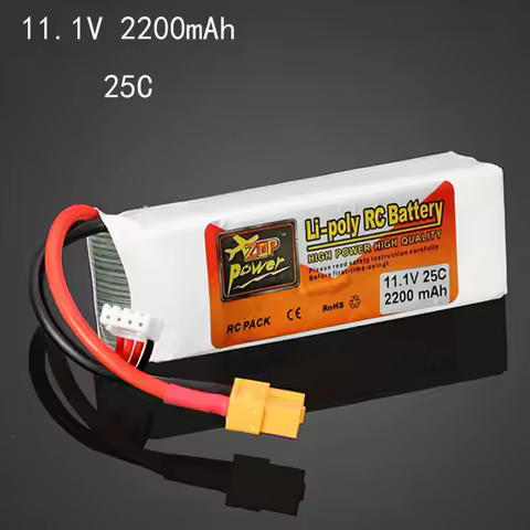 11.1V 2200mAh 3S 25C LiPo Battery For RC Helicopter Aircraft Quadcopter Cars Airplane With T/XT60 Pl