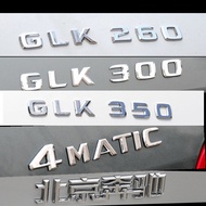 Mercedes-Benz Mercedes-Benz GLK260 GLK300 GLK350 4MATIC Car Logo Word Logo Tail Logo Rear Logo