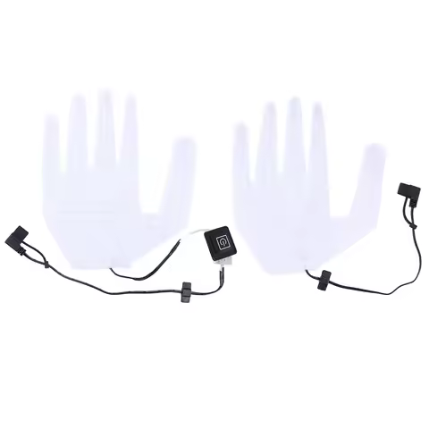 Heating Pad Winter Warm Five-Finger Gloves Heating Pad Thermal USB Heated Gloves Pad Glove Heating S