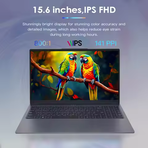 SZBOX 15.6 Inch G156 Laptop Ryzen 7 5825U Fingerprint Notebook Win11 Pro Dual DDR4 RAM Max 64GB TYPE