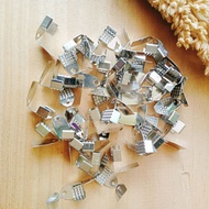 4 and 7 mm rope end clamps