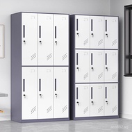 Wardrobe Dormitory Bathroom Narrow Edge Drawer Employee Steel Thickened Locker Gym Color Matching Lo